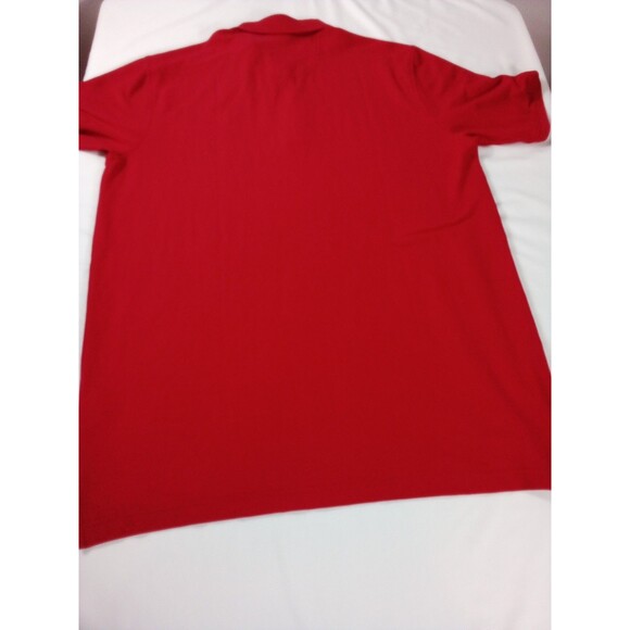 Men's Izod Advantage Stretch‎ Red Short Sleeve Polo Size XLT - Picture 8 of 10